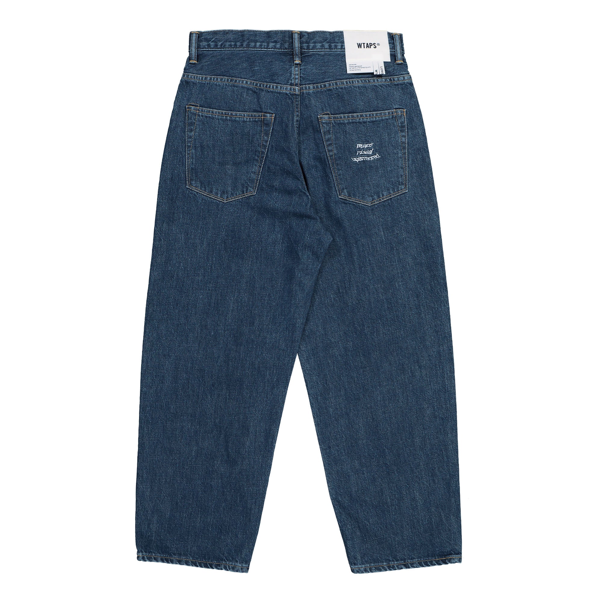 WTAPS Blues Straight / Trousers / Cotton. Denim 251WVDT-PTM03