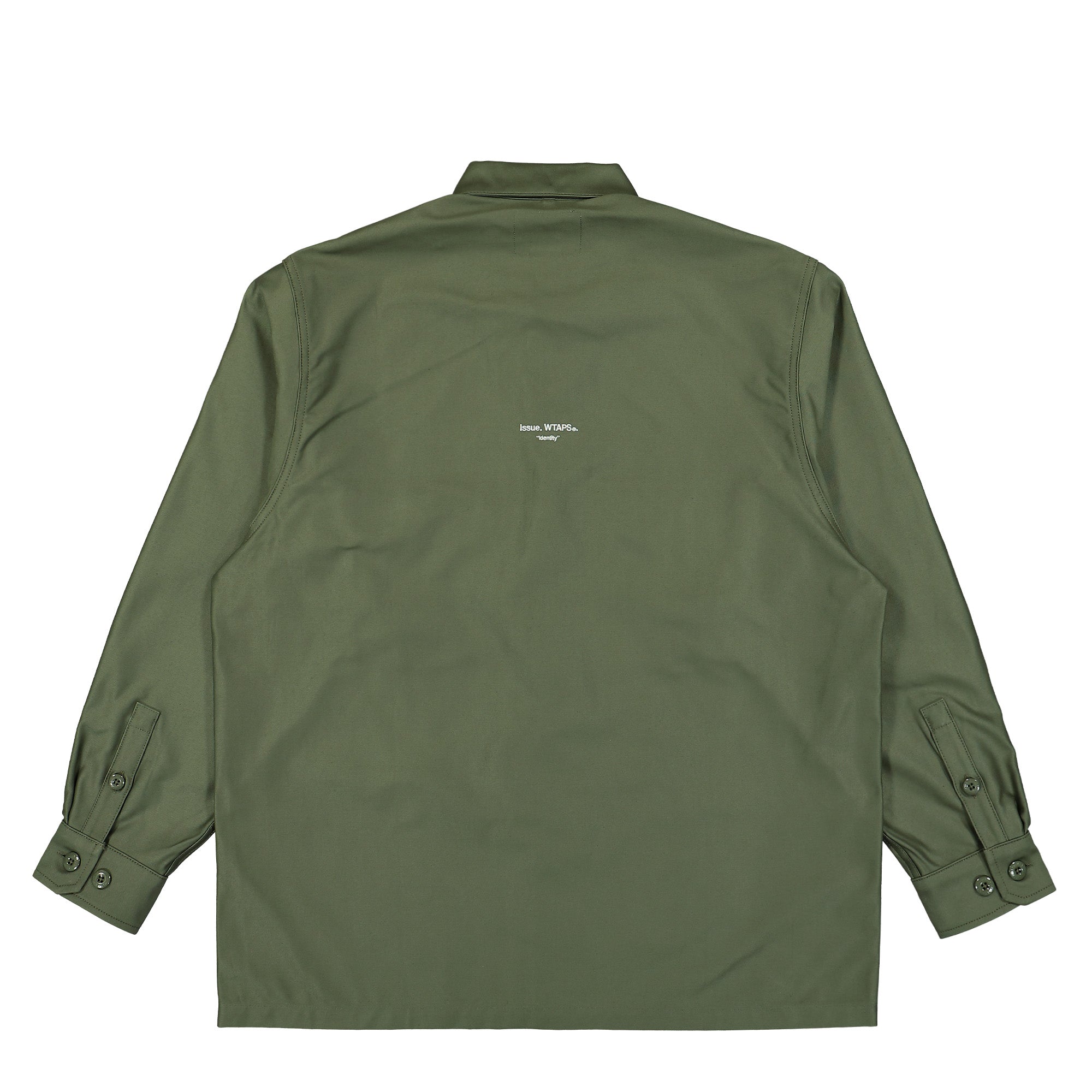 WTAPS CBW / LS / COTTON. SATINユーティリティシャツ WTAPS CBW / LS