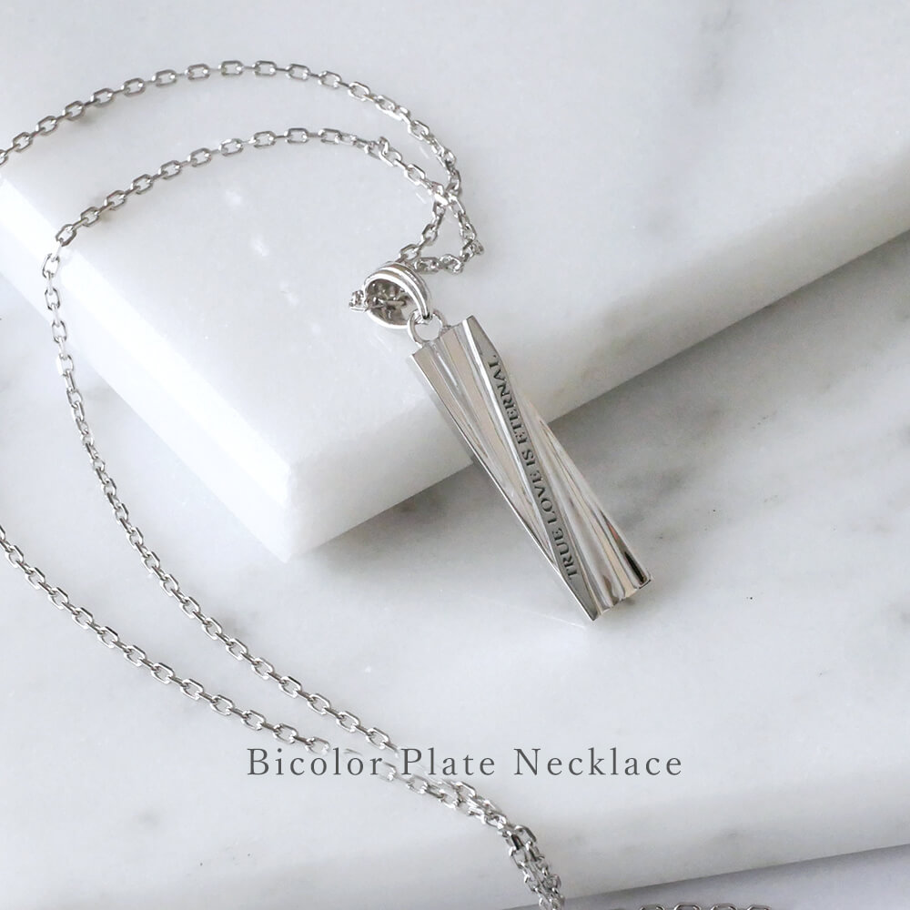 即日発送】シルバー ネックレス ペンダント プレートメンズ 刻印
