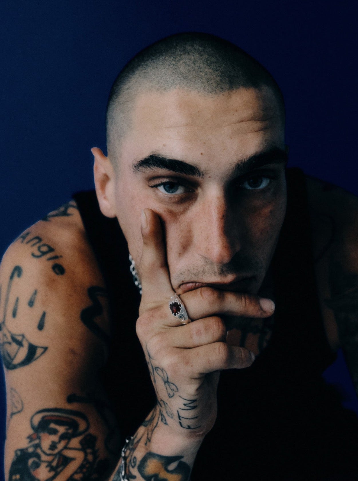 Flaming Heart Signet – Lox & Chain