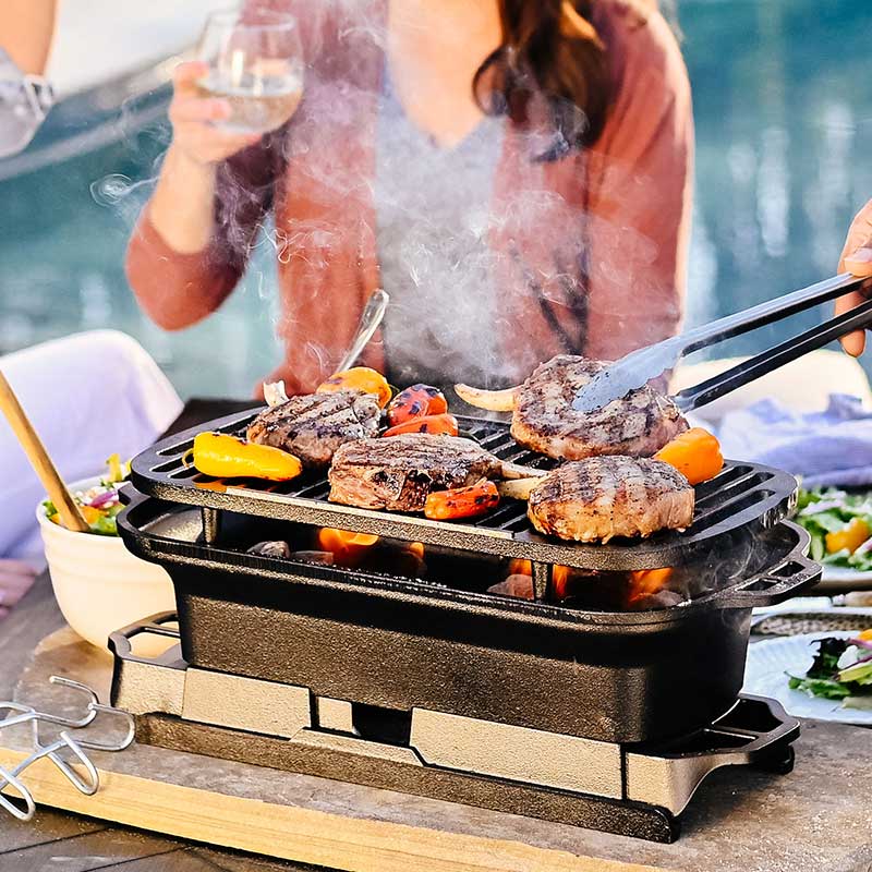Sportsman's Pro Cast Iron Grill™ | Shop Online | Lodge Cast Iron