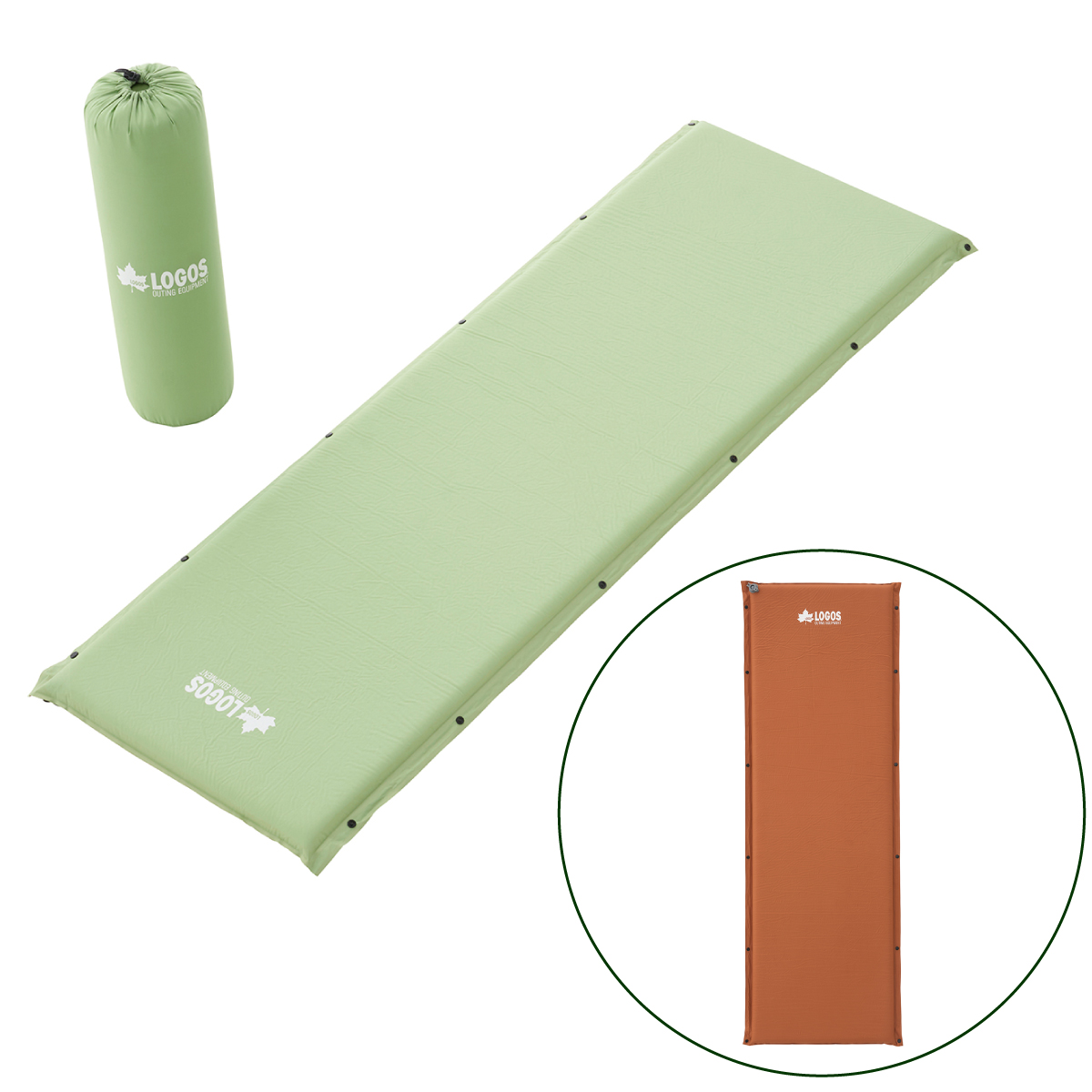 楽ちんバルブ・高密弾力）55セルフインフレートマット・SOLO|ギア|寝具