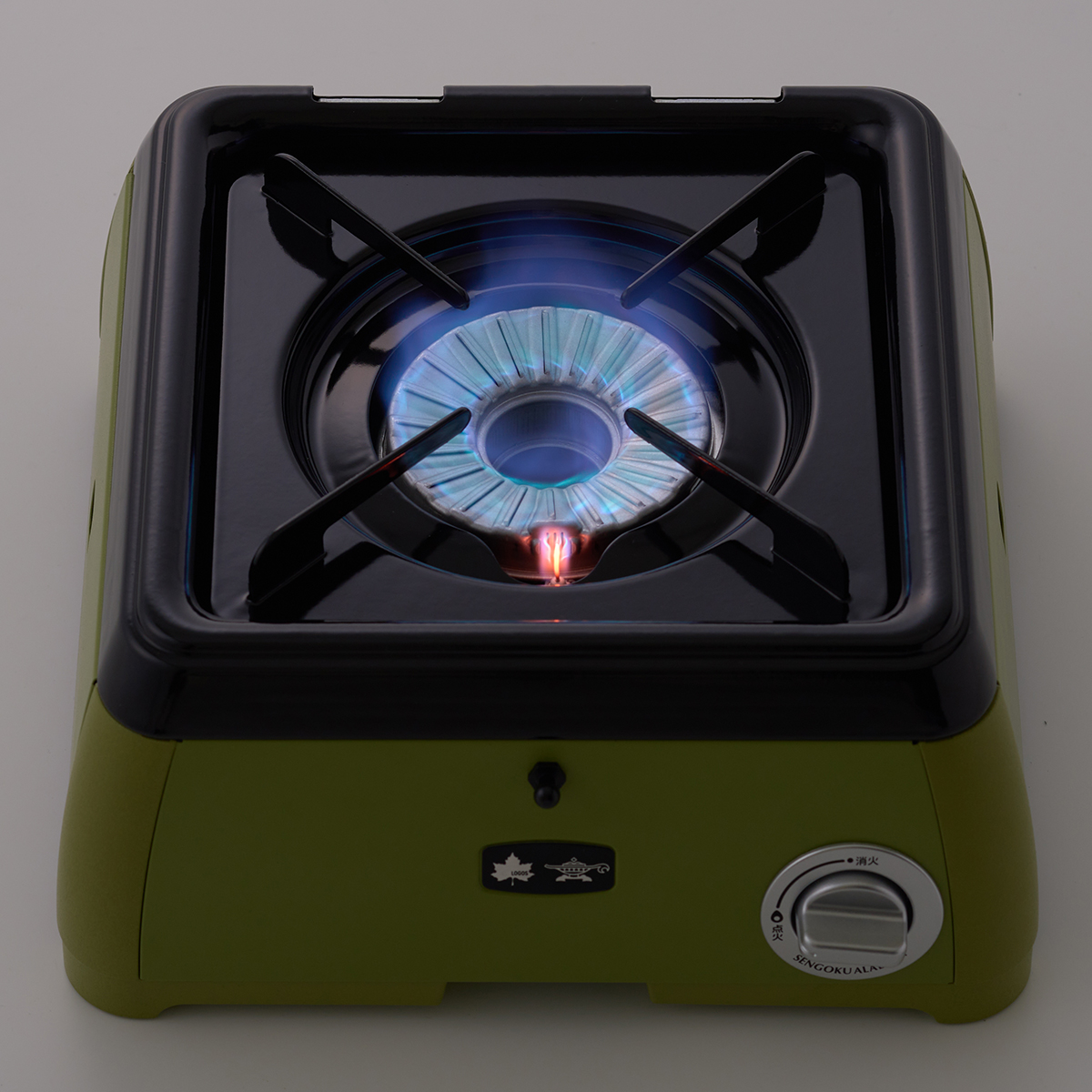 LOGOS×SENGOKU ALADDIN ポータブル ガス カセットコンロ 1バーナー