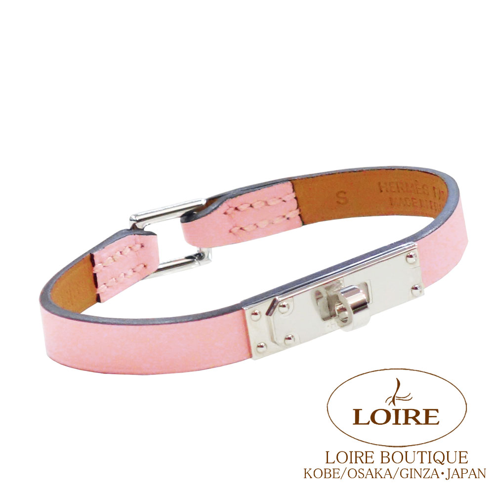 美品✨HERMES エルメス プティアッシュ シルクブレスレット ピンク HERMES エルメス ブレスレット プティアッシュ エルメス HERMES