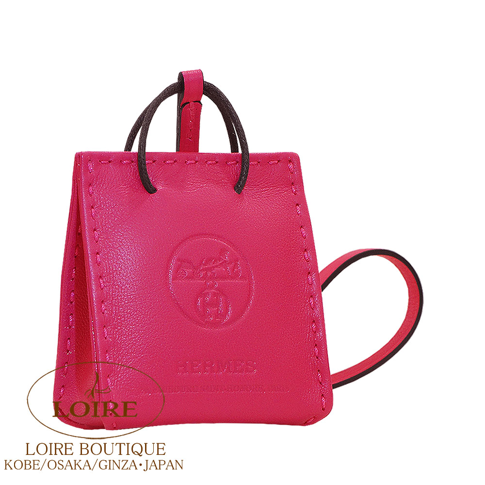 エルメス　チャーム　サックオランジュ　ローズメキシコ エルメス サック オランジュ ローズメキシコ アニョーミロ/スイフト