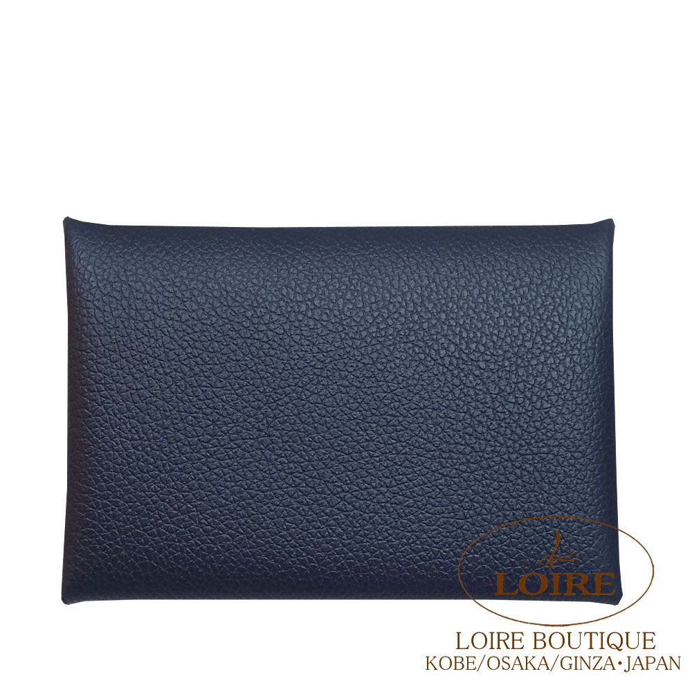 HERMESエルメス カルヴィ名刺入れブルーインディゴ ネイビー 楽天市場】【新品】 エルメス カードケース カルヴィ ヴェルソ