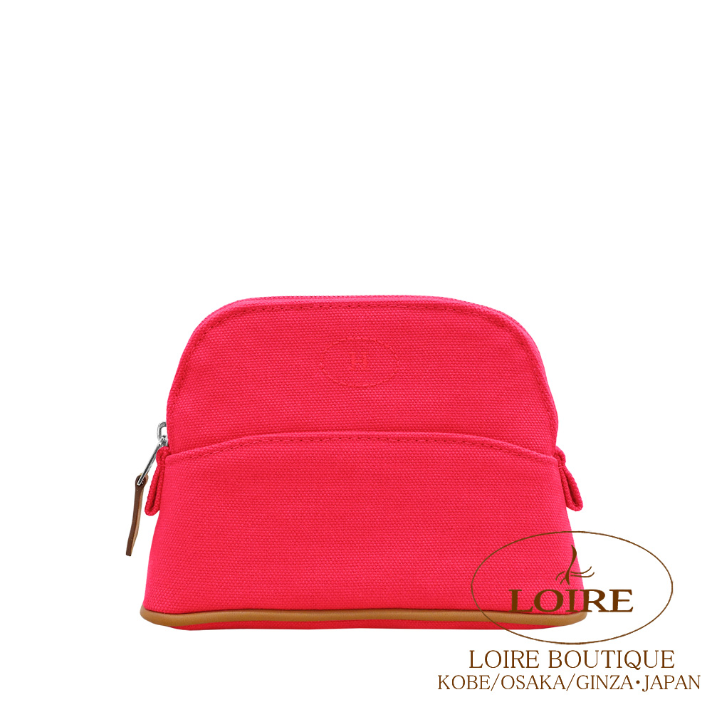 エルメス HERMES ボリードポーチ ミニミニ 赤 キャンバス 美品 楽天市場】HERMES エルメス ボリードポーチ ミニミニ Bolide Mini Mini