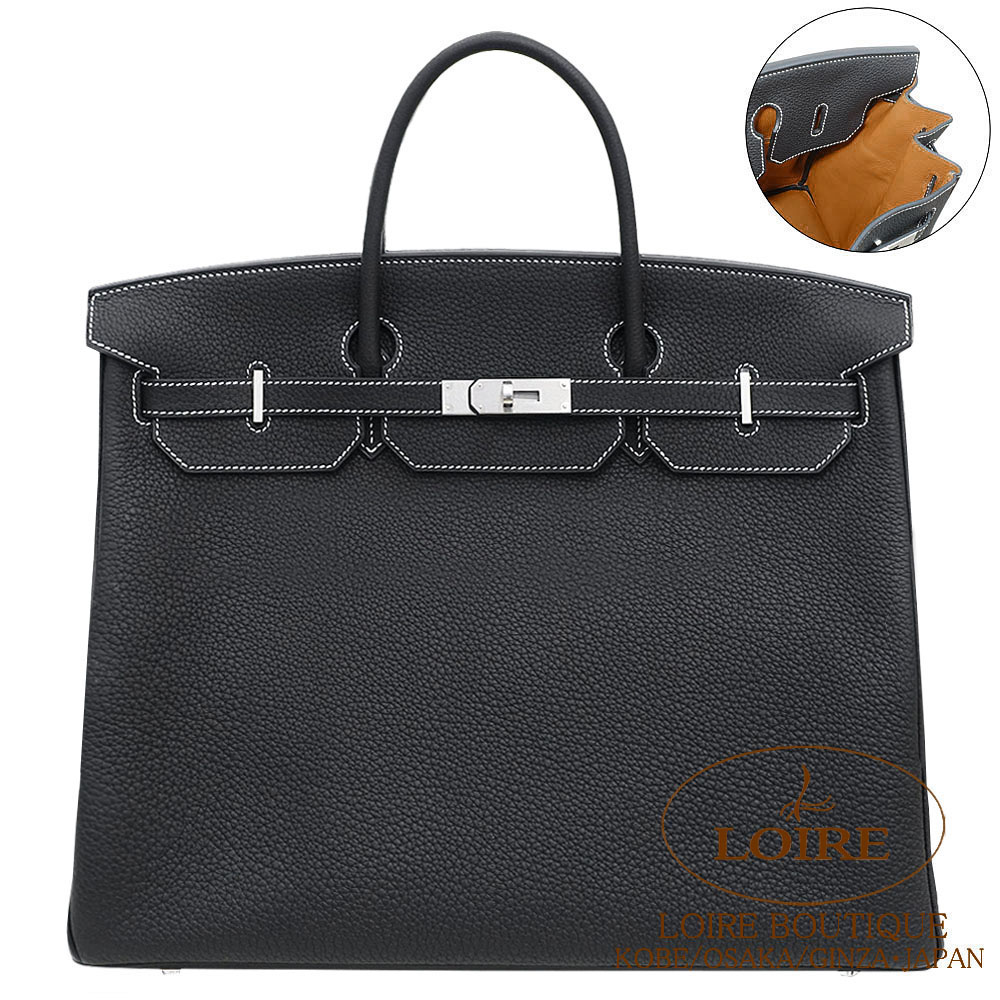 HERMES エルメス　バーキン40　空箱 エルメス<br>バーキン 40cm<br>エトゥープ<br>トゴ<br>シルバー金具