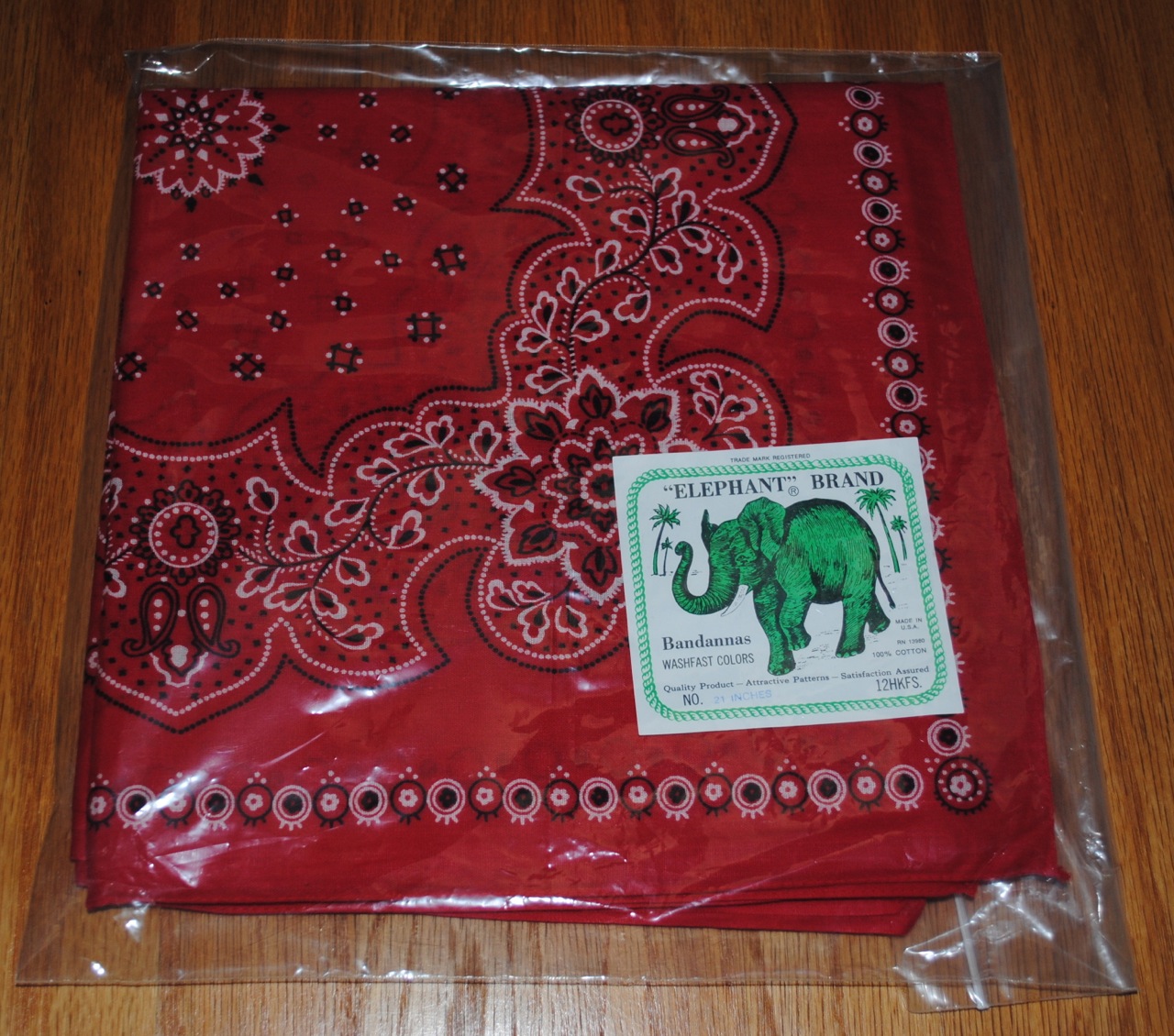 デッドストック エレファントブランド バンダナ 12枚組 | ロングホーン