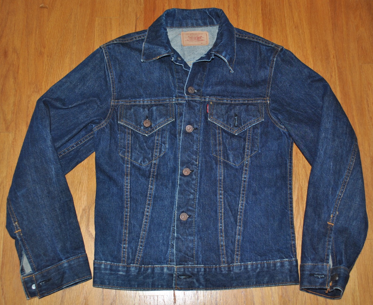 60年代 リーバイス 70505 ビッグE 推定38 希少イエローステッチ混在