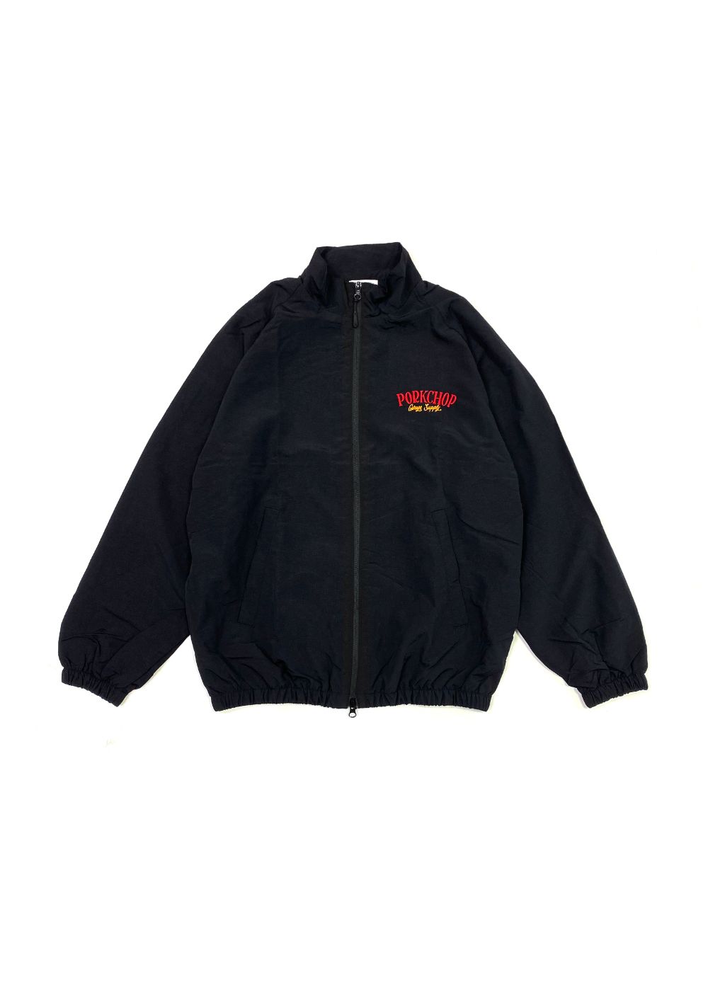 PORKCHOP GARAGE SUPPLY - PORK BACK NYLON JKT (BLACK) / ポーク