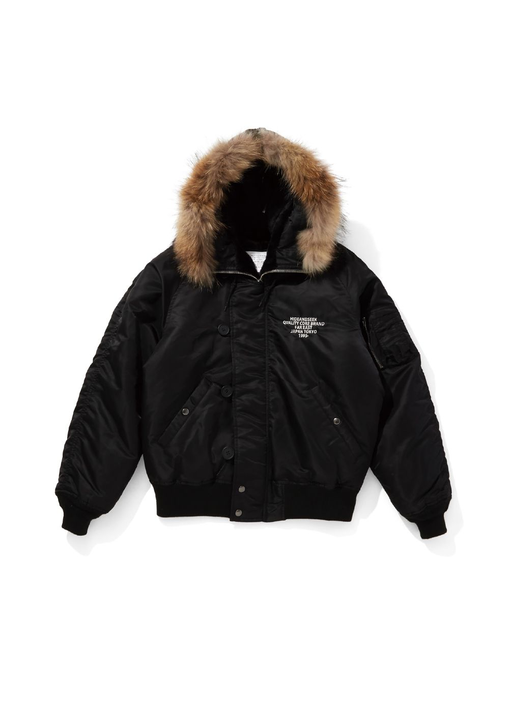 HIDE AND SEEK - ×AVIREX N-2B (BLACK) / アヴィレックス ボディー N