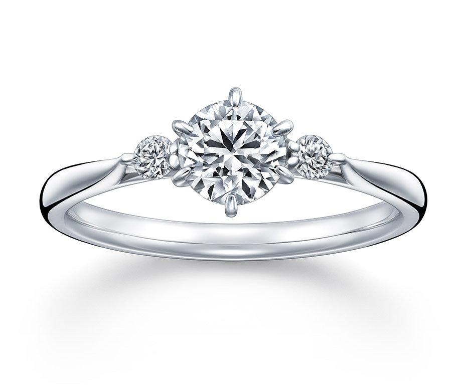 LILIES & THREE SIDE RING ｜ 一生輝き続ける婚約指輪・結婚指輪なら
