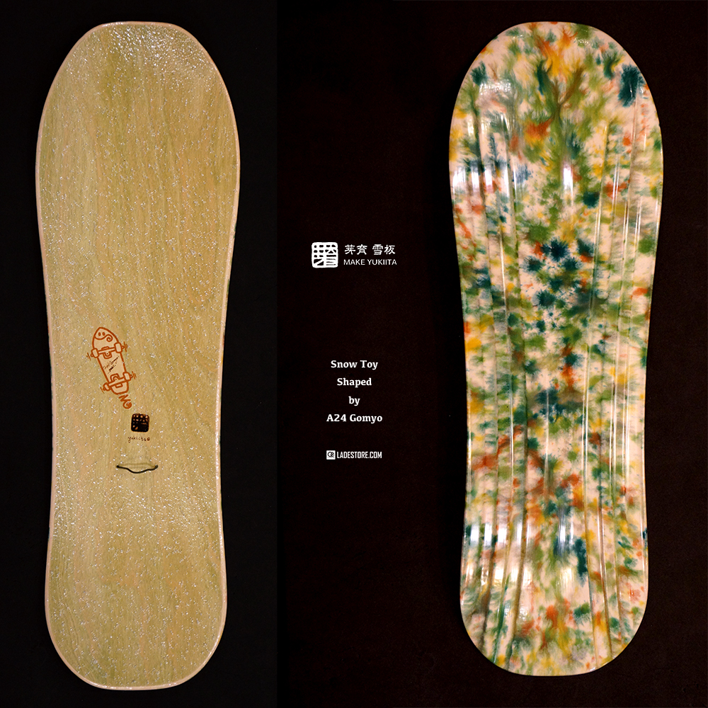 □ 芽育雪板 □ 2022-23 A24 Gomyo Hand-shaped MAKE Snowtoys / 006