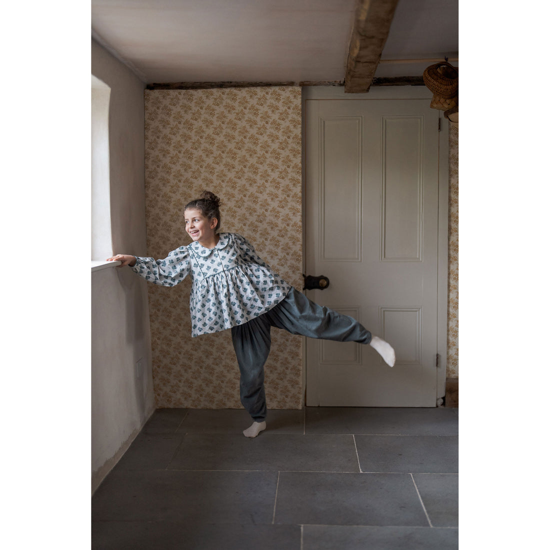 Little Cotton Clothes Blue Velvet Layla Trousers – Ladida