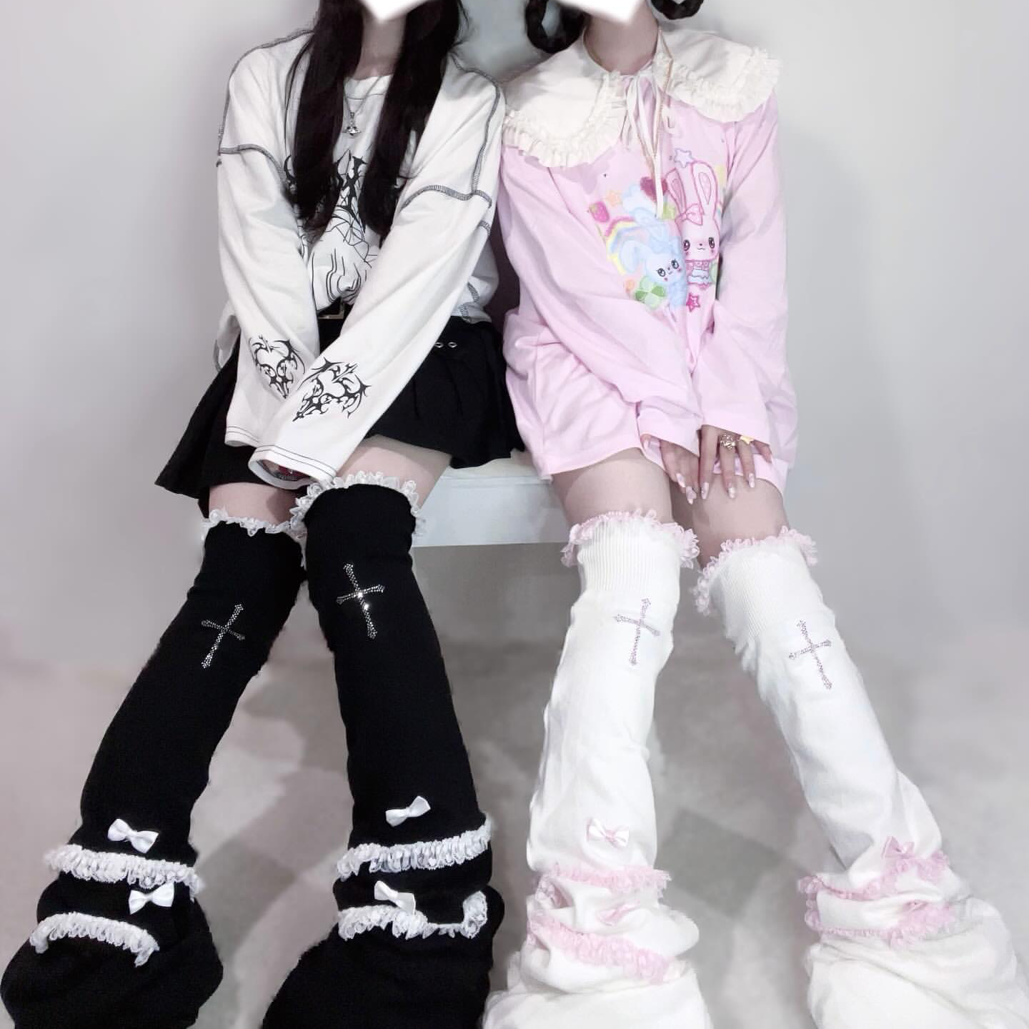 mine》ニーハイレッグウォーマー- LAFARY ONLINE