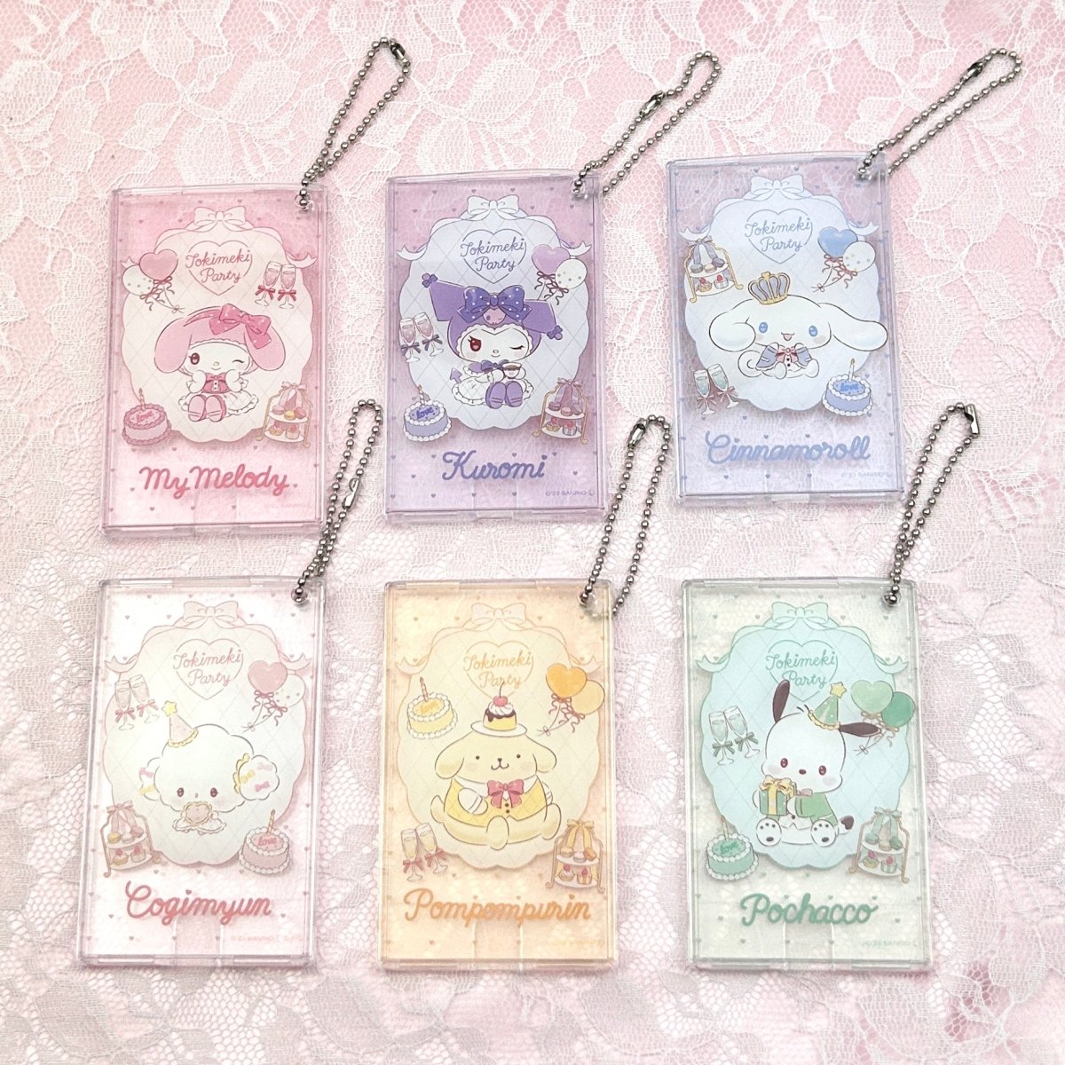 Lafaryオリジナル》ときめきパーティーシリーズ♡クリアパスケース