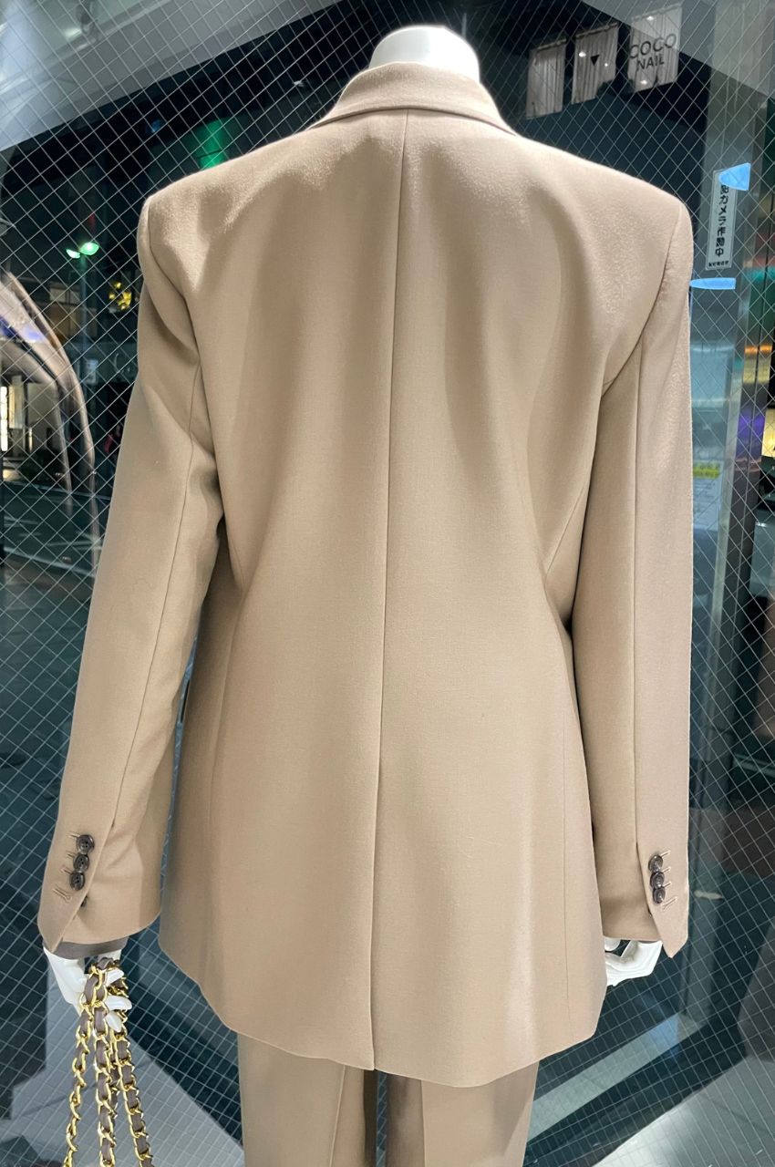 Theory - ダブルジャケット (キャメル ) ウール / セットアップ / 総裏