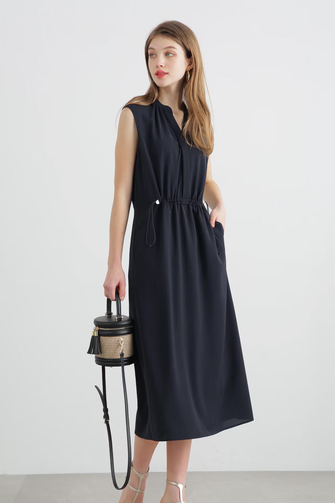 ピンキー&ダイアン ワンピース 36 レディース 黒 Pinky&Dianne PINKY