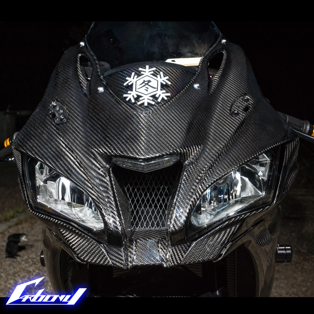 カーボニー ZX-10R 16-年用 ドライカーボン アッパーカウル KA-10R-36