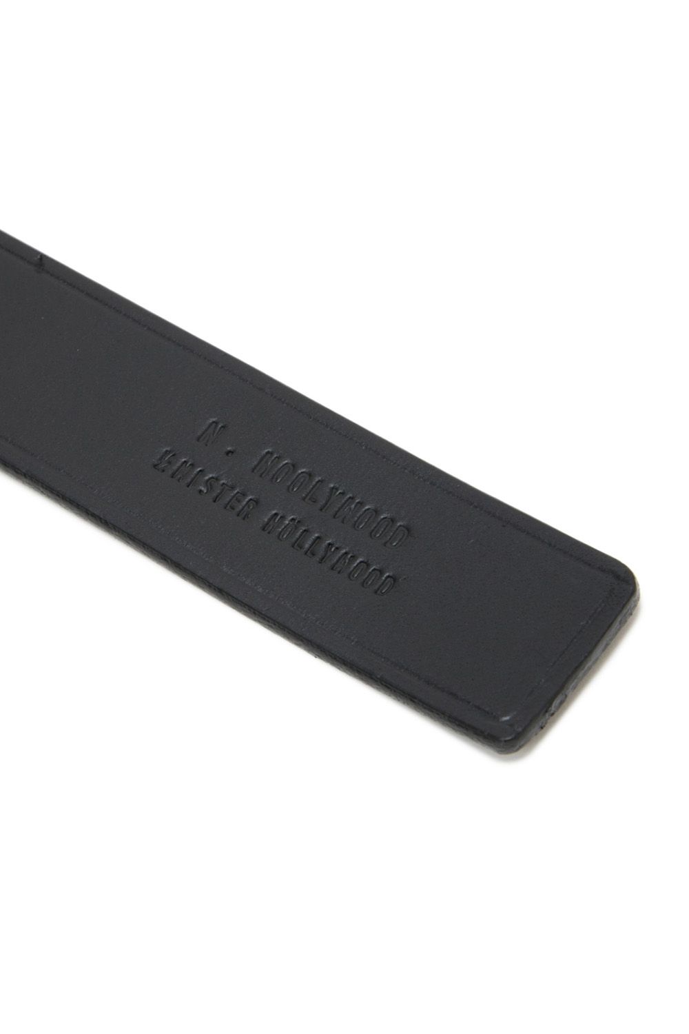 N.HOOLYWOOD - N.HOOLYWOOD COMPILE BELT / レザー ナロー ベルト