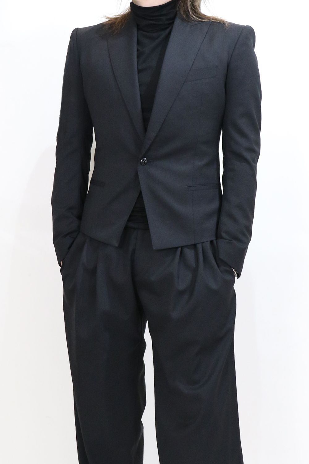 THE ONENESS - 【SGZ COSTUME LINE】 RePE/Wool Gabardine Short