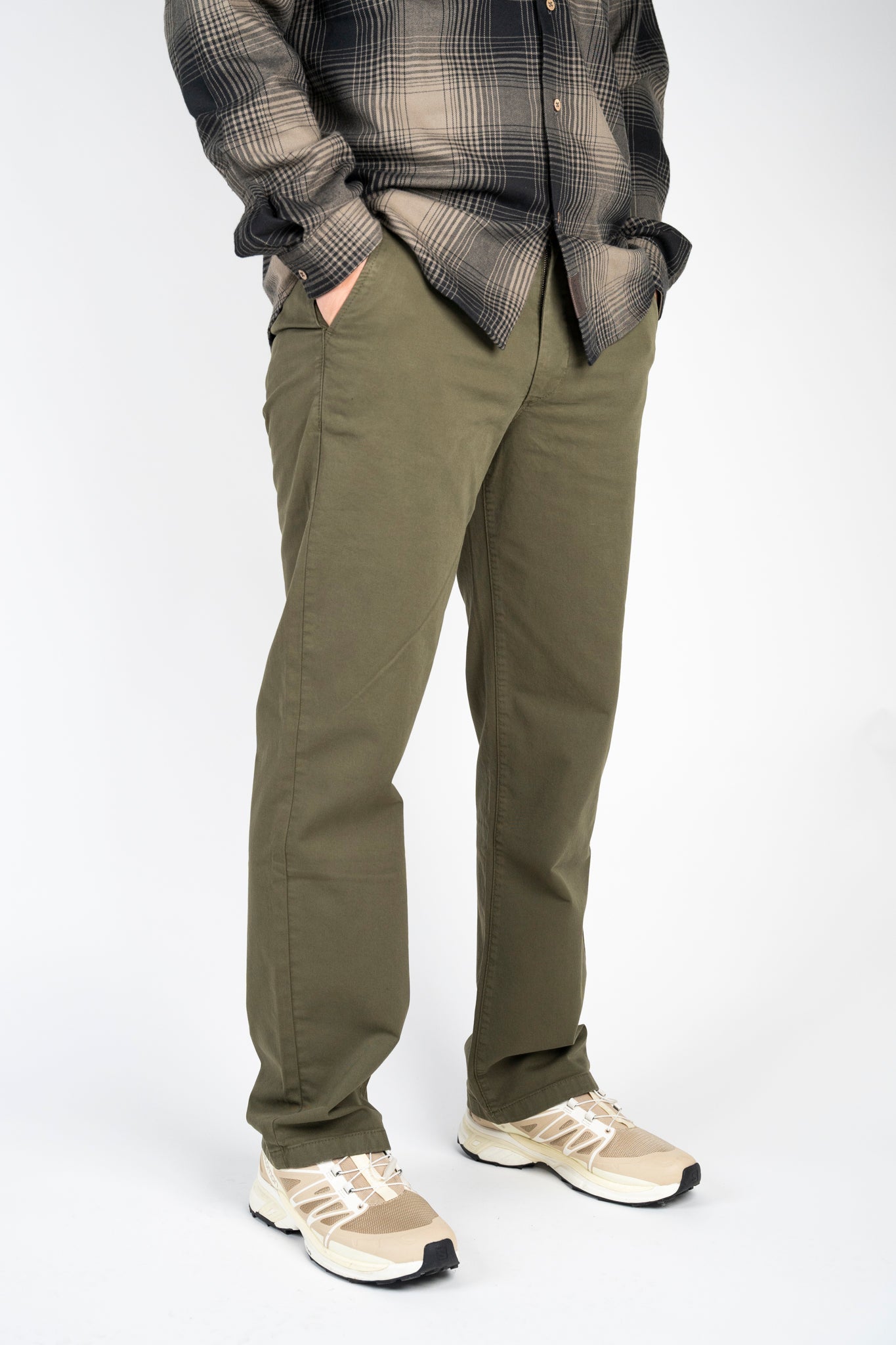Carnage Chino Pants - Olive Night | LAKOR