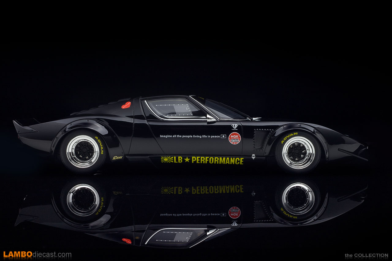 The 1/18 Lamborghini Miura LB-Works from GT Spirit, a review by