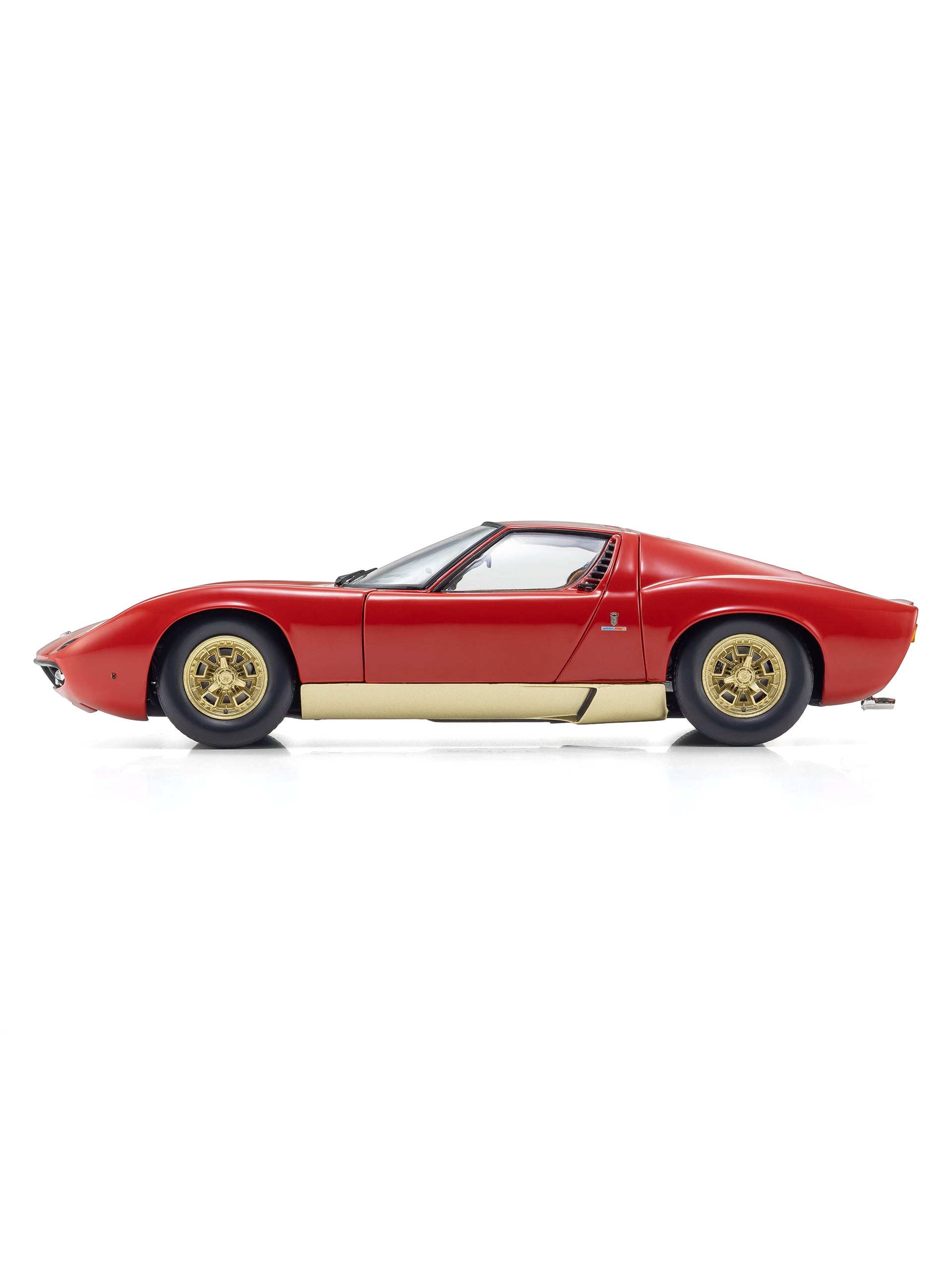 Lamborghini Miura P 400 1/18 Red/Gold | Lamborghini Store