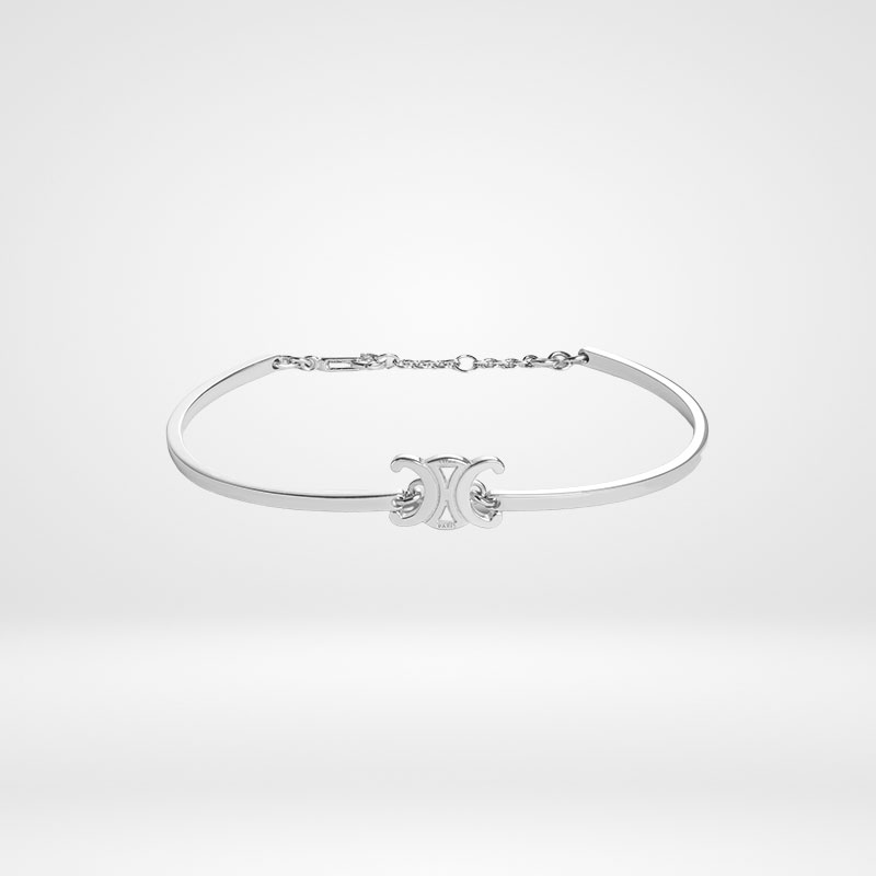 セリーヌ ブレスレット CELINE TRIOMPHE ARTICULATED BRACELET メタル