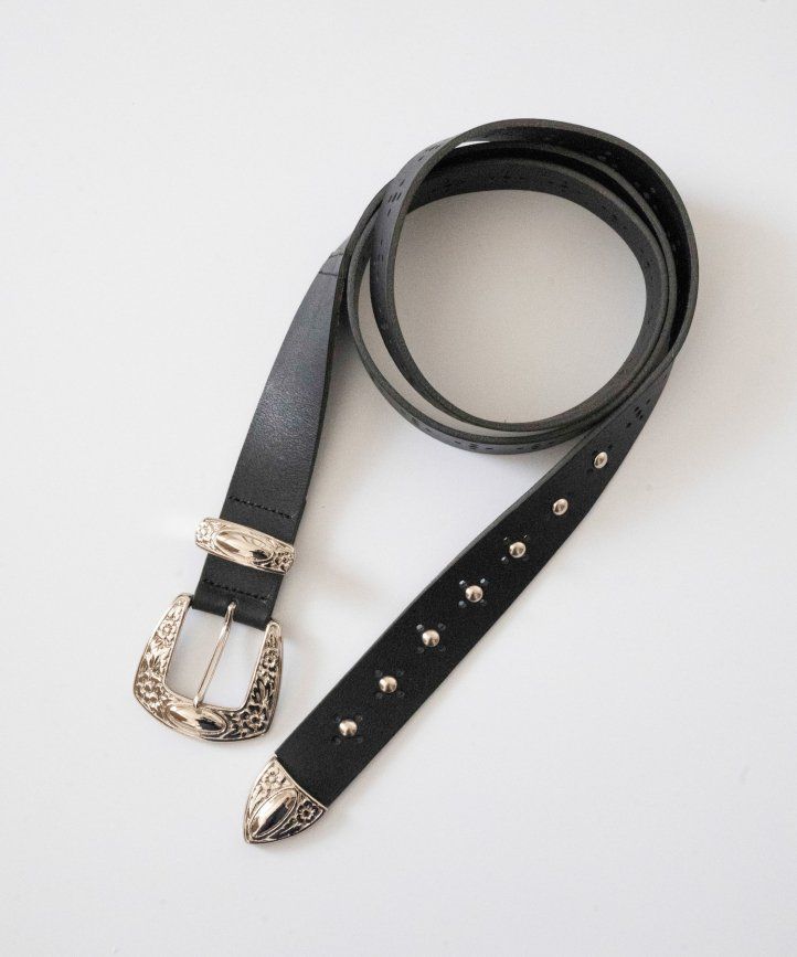 Iroquois - 【ファッションのアクセントに】イタリアンレザーベルト