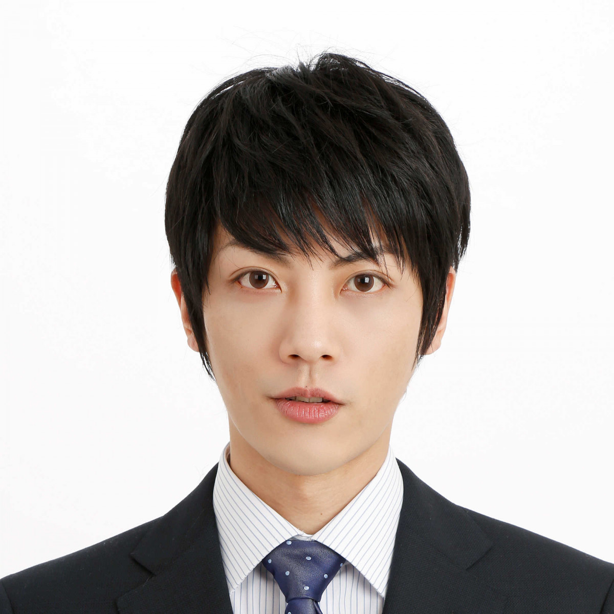 5794] クリアショート (スタンダードブラック) ウィッグ