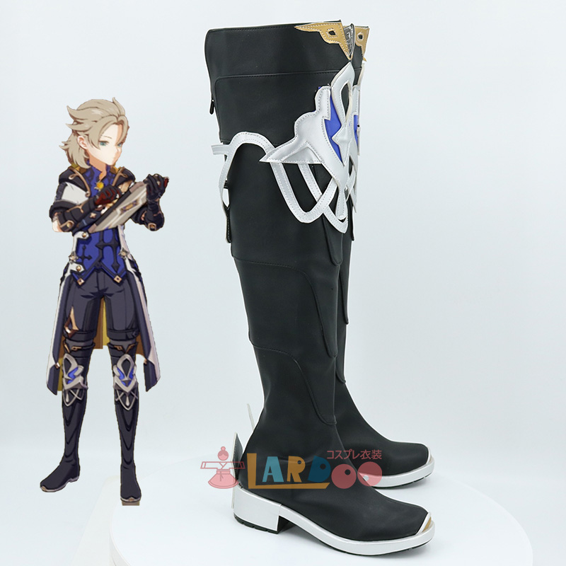 原神 Genshin げんしん アルベド Albedo コスプレ靴/ブーツ cosplay