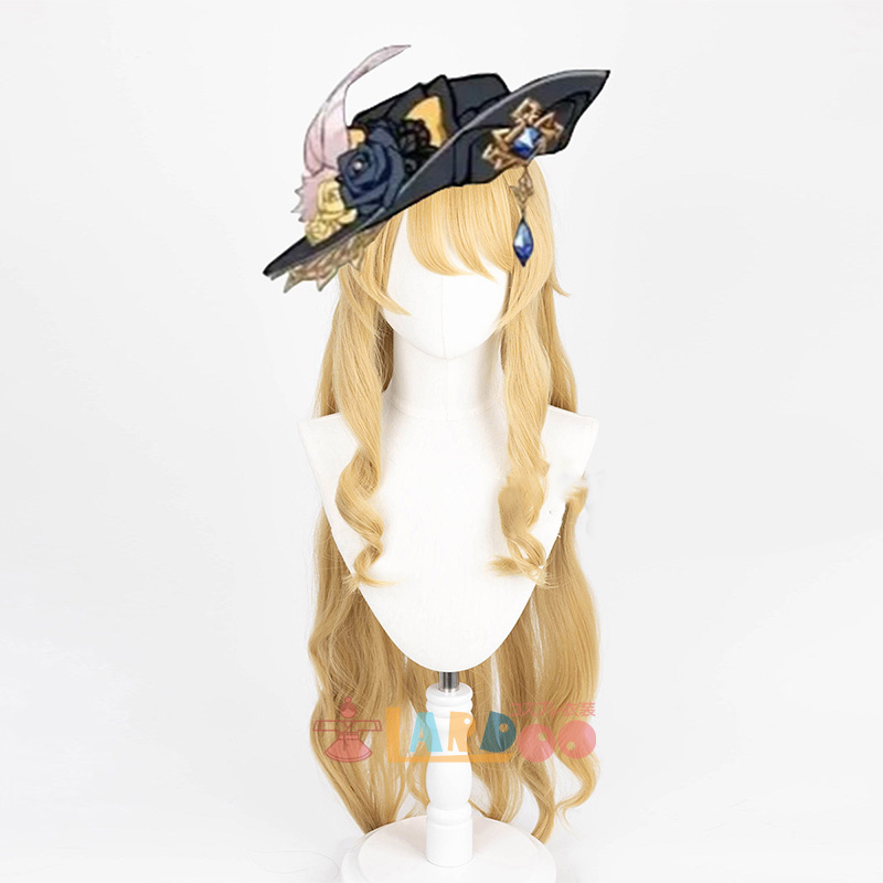 原神 Genshin げんしん ナヴィア-Navia コスプレウィッグ ネット付き