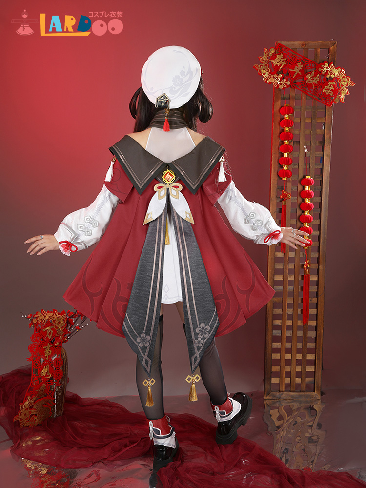 原神 Genshin 璃月 胡桃-「残雪に咲く紅」 新コスチューム コスプレ