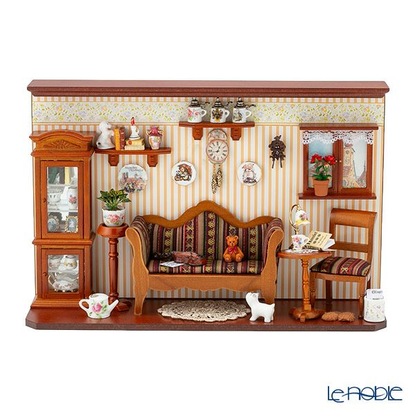 ロイター・ポーセリン リビングルーム 001.820／1 ミニチュア ドール