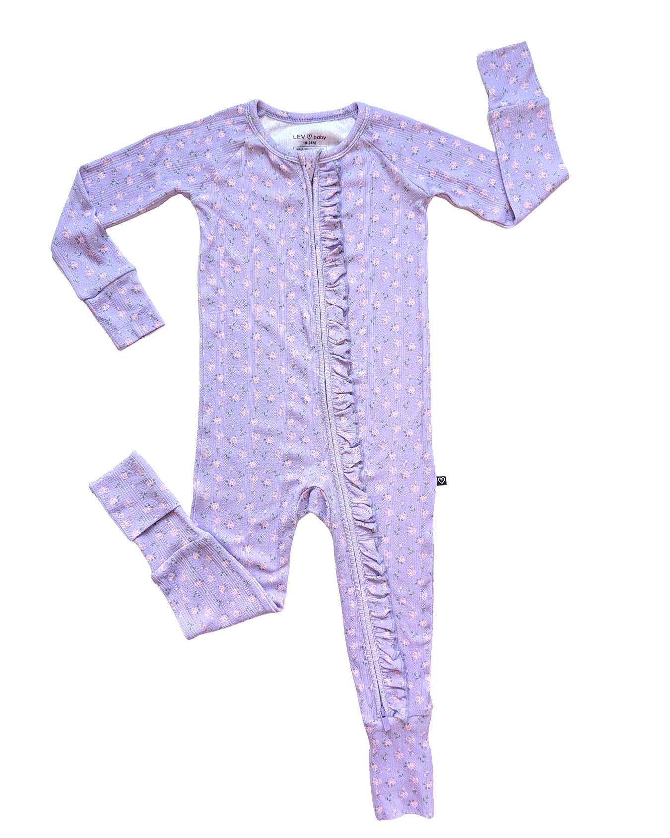 Lila Pointelle Ruffled 'Poppy'™: The Convertible Romper