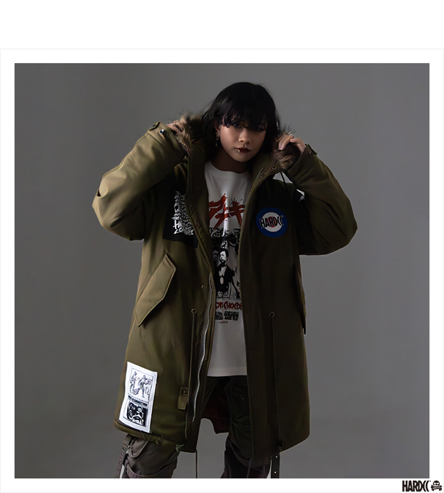 ハードコアチョコレート) HARDCORE CHOCOLATE M-51 HARDCCモッズコート