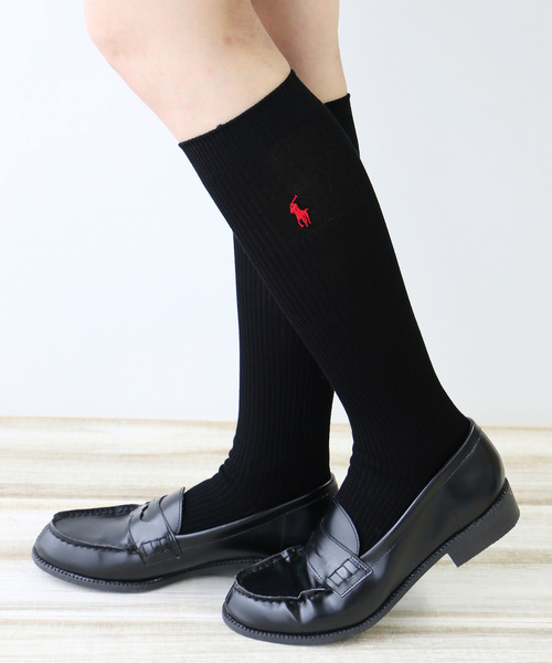 ラルフローレンハイソックスレディス35cm丈 正規ライセンス商品 百貨店