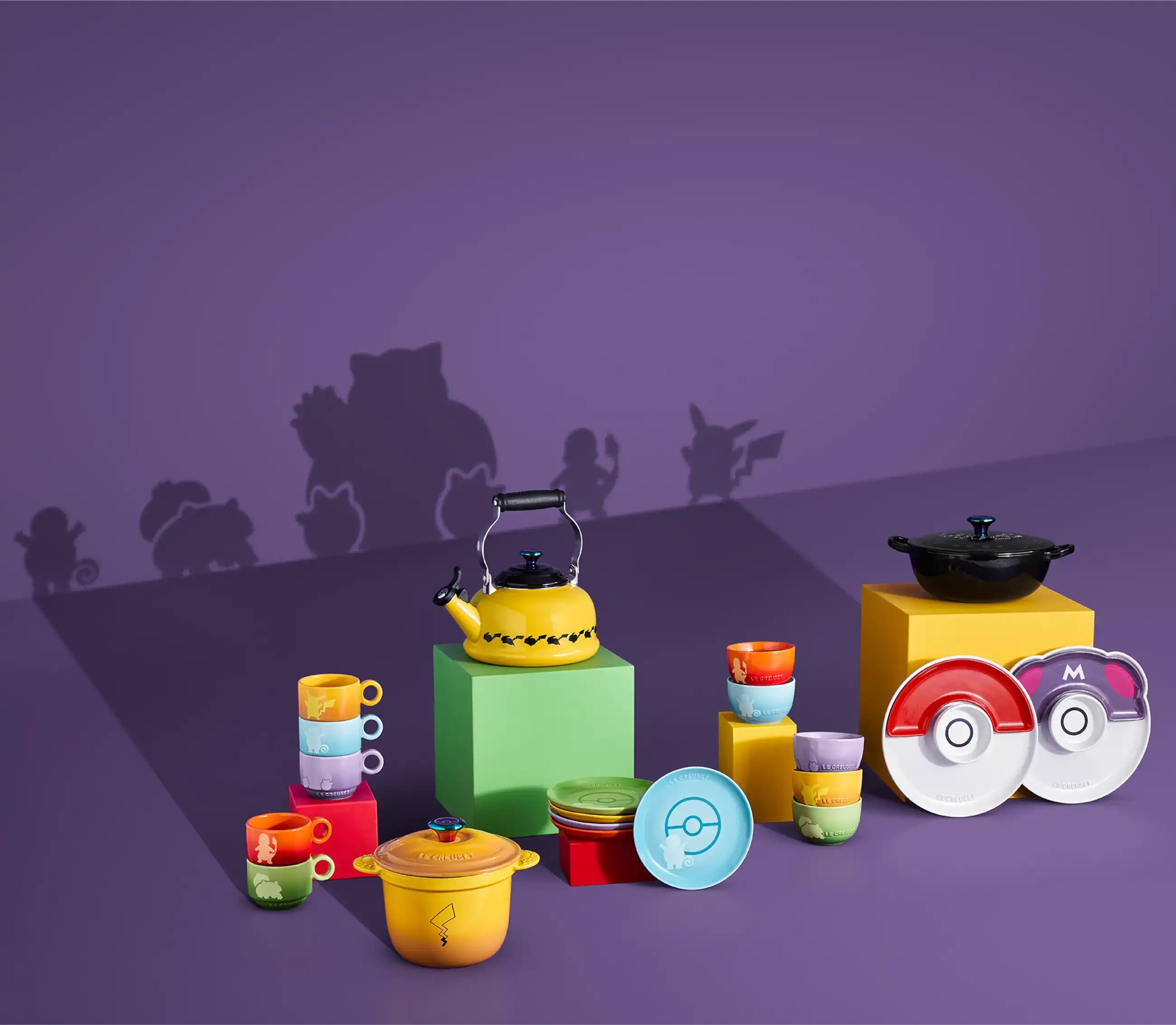 ル・クルーゼから「ポケモン」のキッチンウェア『Pokémon Collection