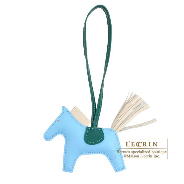 エルメス ロデオチャームPM セレスト/クレ アニョーミロ | エルメス