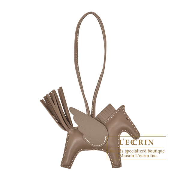 エルメス ロデオチャームペガサスPM エトゥープ アニョーミロ/スイフト