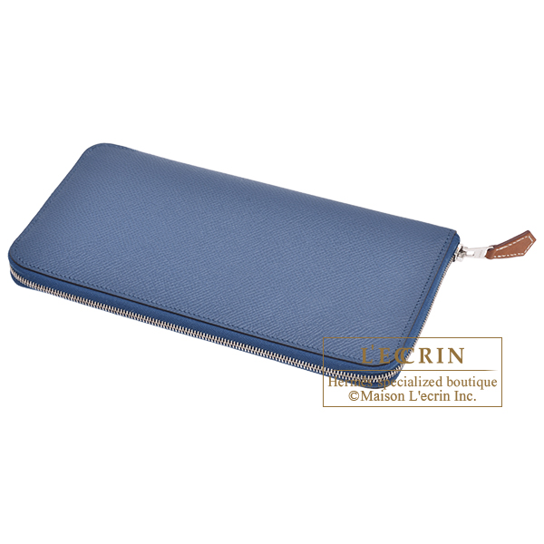 エルメス アザップ シルクイン ロング ディープブルー/ ローズアザレ