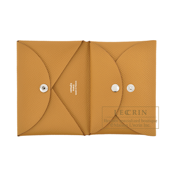 エルメス カルヴィ デュオ セサミ ヴォーエプソン シルバー金具