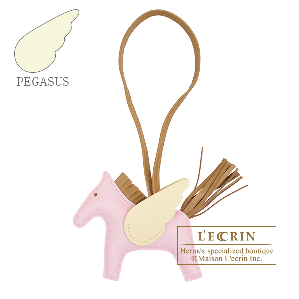 エルメス ロデオチャームペガサスPM ローズダーリン/クラフト/ジョーヌ