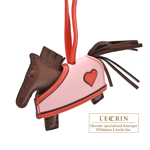 エルメス ロデオチャーム ロベオ・クールPM テール/カプシーヌ/ローズ