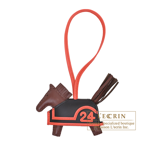 エルメス ロデオチャーム ロベオ24 PM テール/カプシーヌ/ブラック