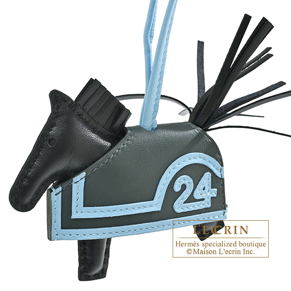 エルメス ロデオチャーム ロベオ24 PM ブラック/セレスト/ヴェール