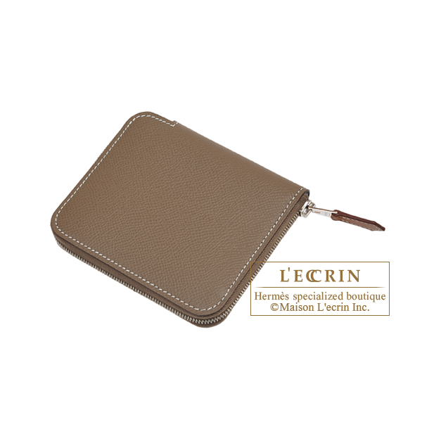 エルメス アザップ シルクイン コンパクト エトゥープ/ モーヴ