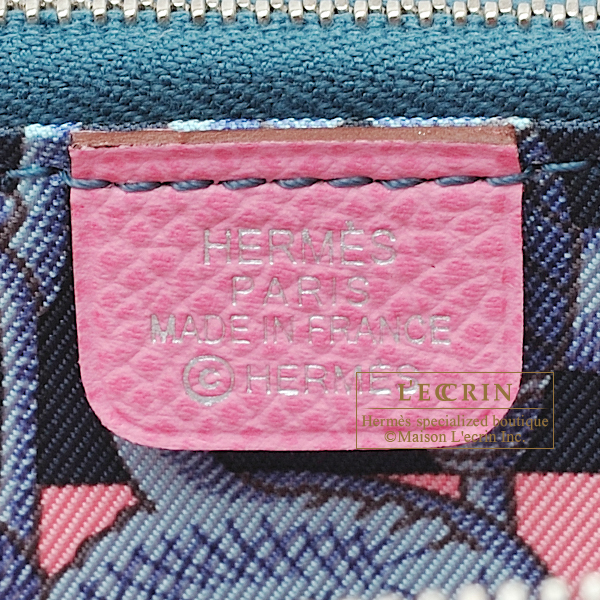 エルメス アザップ シルクイン コンパクト ピンク/ コルヴェール